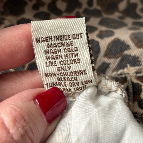 Leopard Print Stretch Wide-Leg Pants by Vintage Havana - Picture 11 of 11